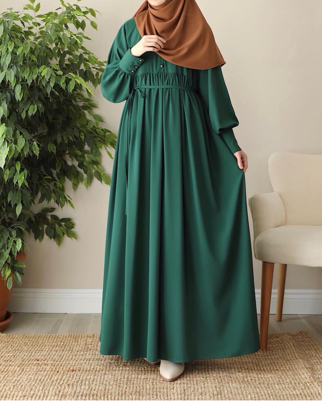 Green Attire Abaya