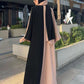 Elegant Dual Colour Abaya ✨
