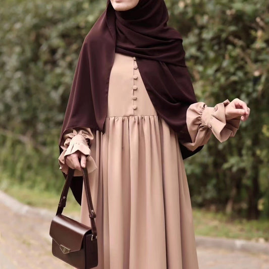 Brown Badaami Abaya ✨