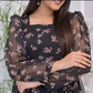 Black Floral Maxi 🌺