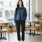 Classic Ladies Denim Jacket 🧥