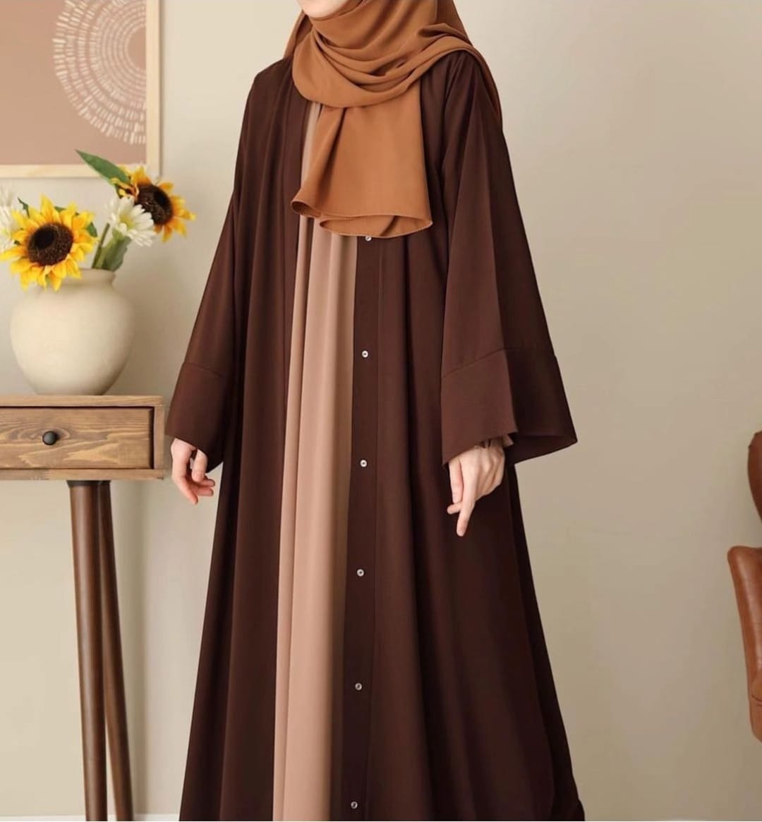 Chocolaty Inner Abaya