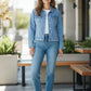 Classic Ladies Denim Jacket 🧥