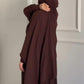 Almondie Abaya With Staller 🌰