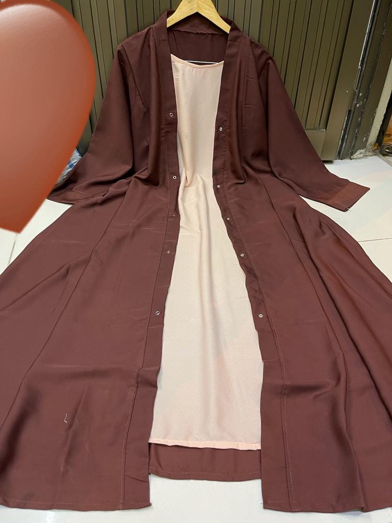 Chocolaty Inner Abaya