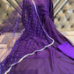 CLEARANCE SALE - Chiffon Rangoli 3pc Suit