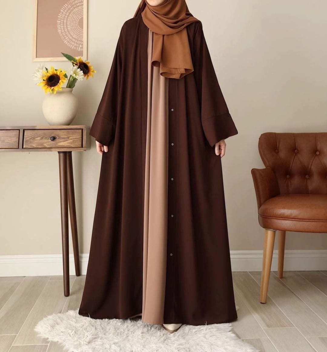 Chocolaty Inner Abaya