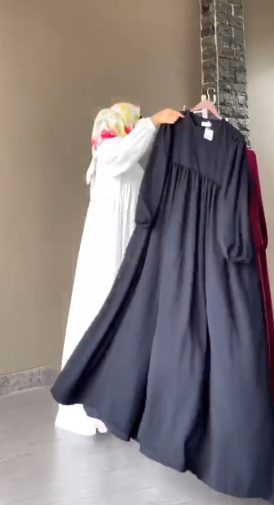 Turkish Frill Abaya